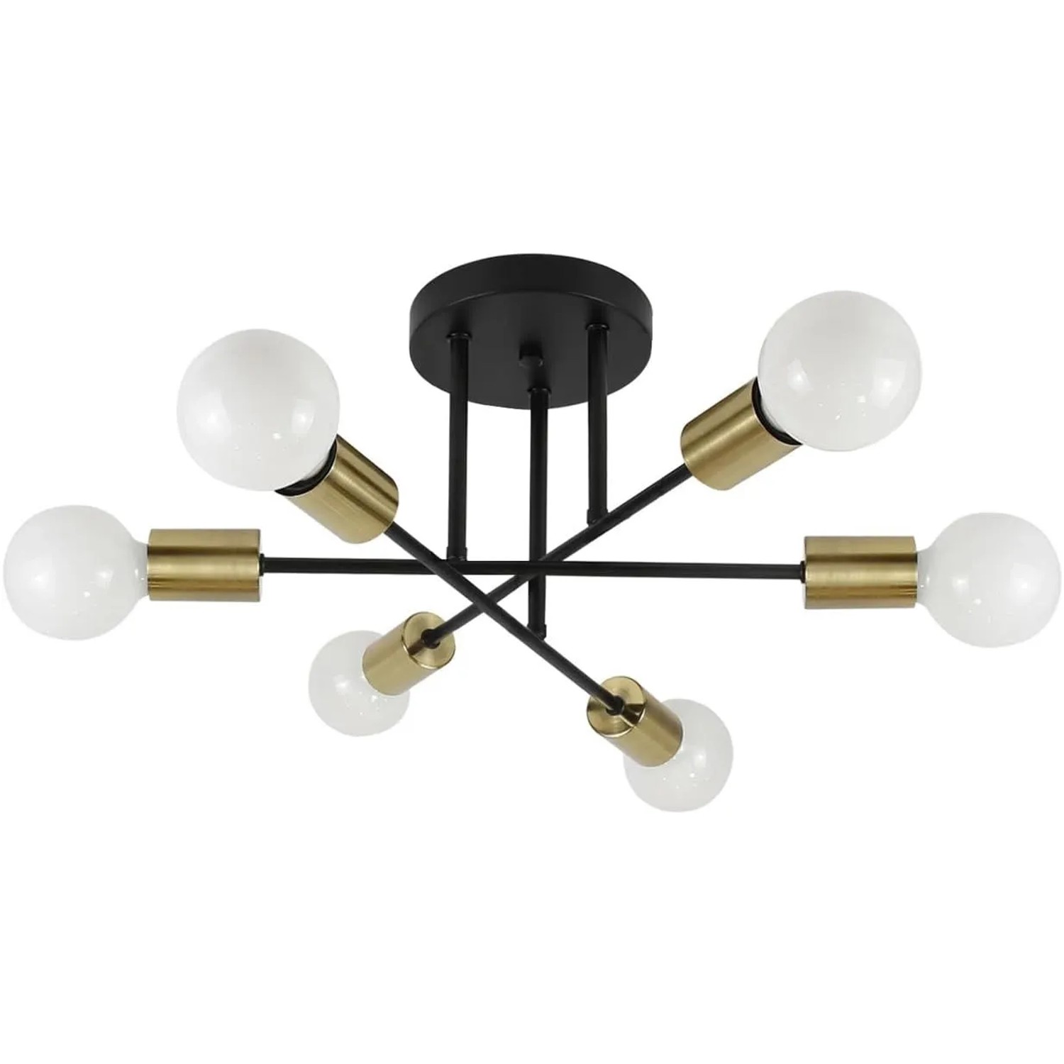 NETTLIFE Deckenleuchte aus Metall L45cmGold