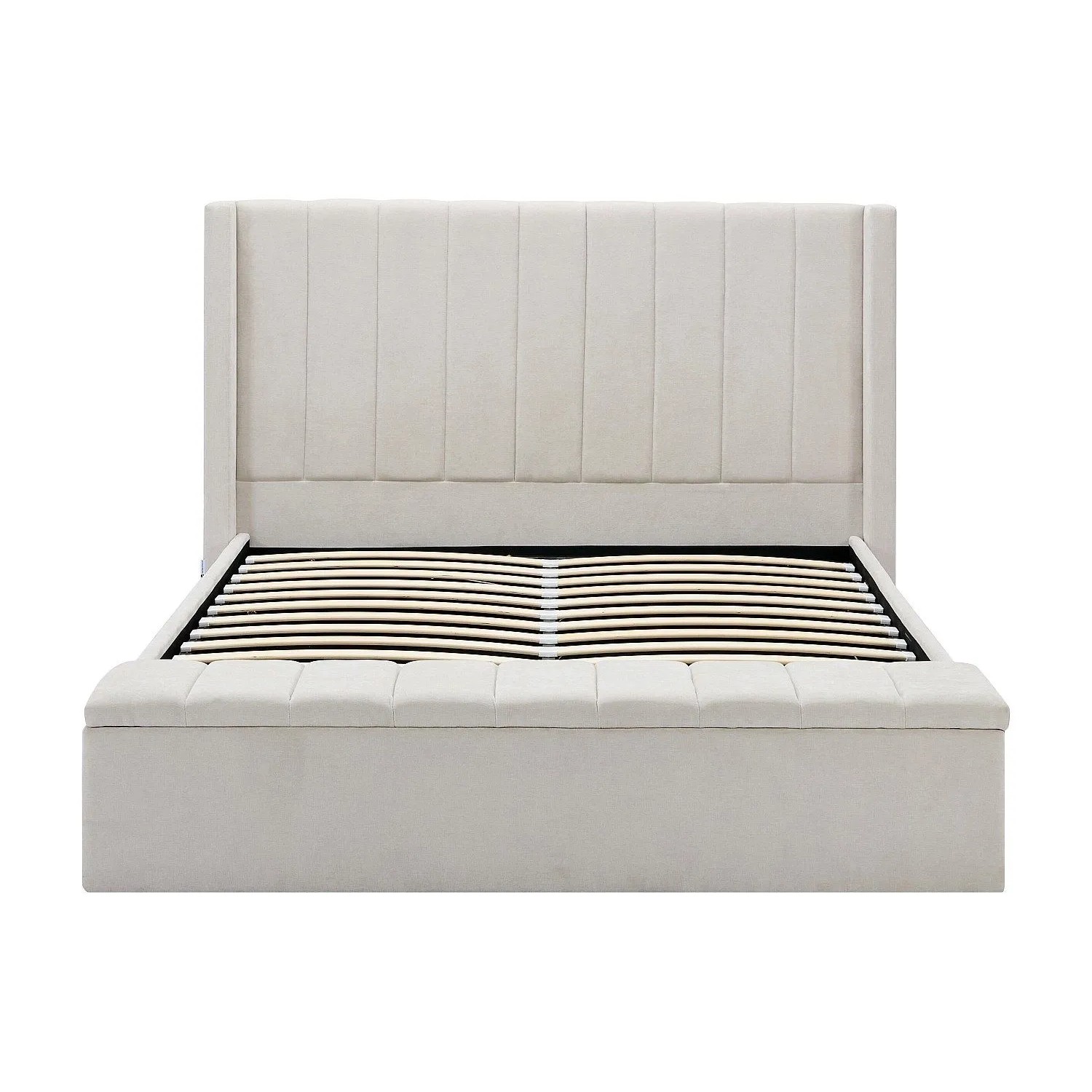 Vente-unique Bett Mit Bettkasten Douino Beige 162 cm