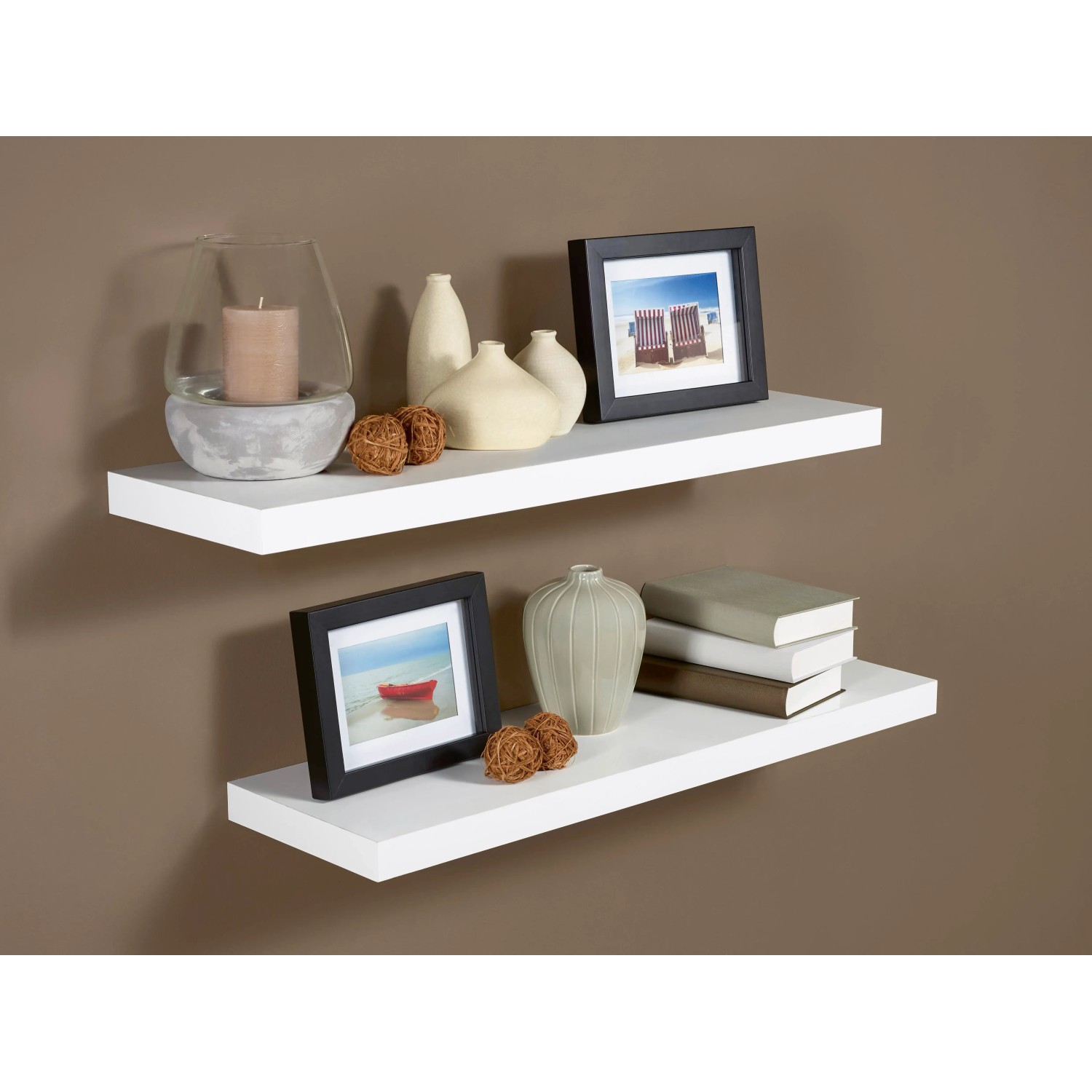 Regalbrett Carlton Weiß Hochglanz 3,8 cm x 80 cm x 23,5 cm kaufen bei OBI