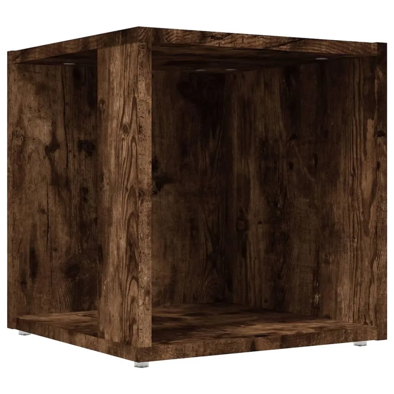 vidaXL Beistelltisch Räuchereiche 33x33x34,5 cm Holzwerkstoff 816020