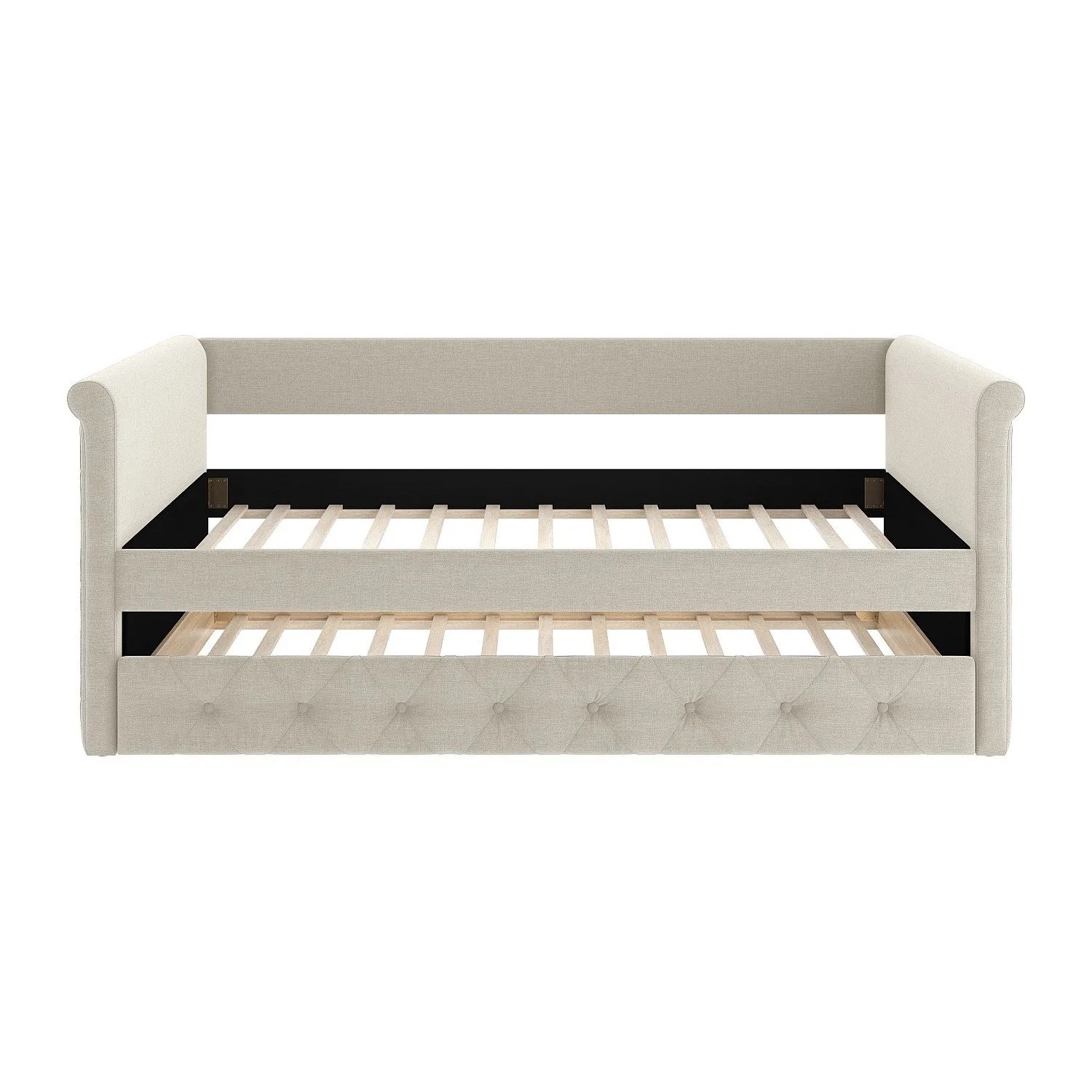 Vente-unique Sofabett Louise Beige 219 cm