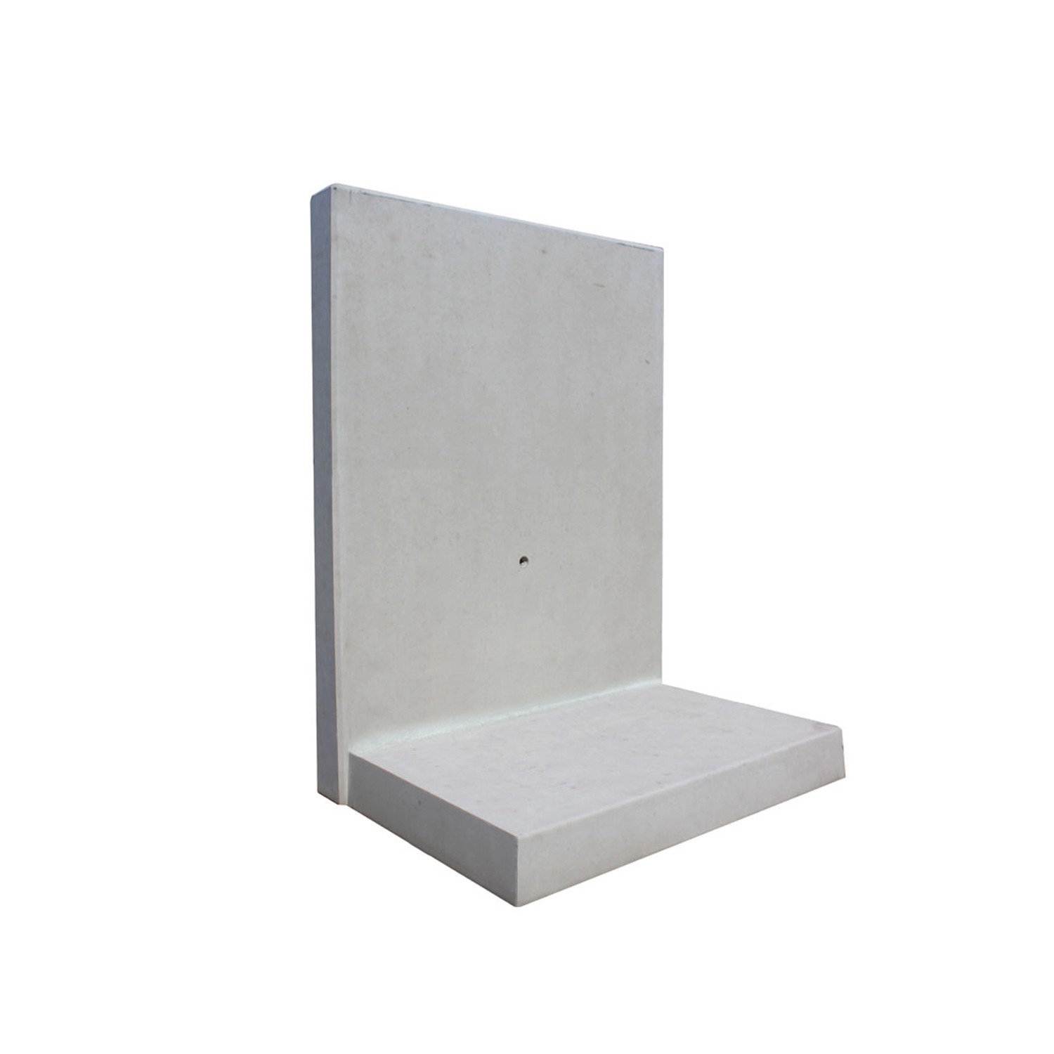 Diephaus L-Stein Grau 180 cm x 100 cm x 100 cm x 8 cm