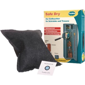 ThoMar Safe Dry Entfeuchter für Waffenschränke und Tresore mit Feuchteanzeiger.