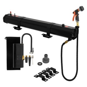ML-Design Camping-Solardusche 20L fürs Autodach mit Pumpe und Brause