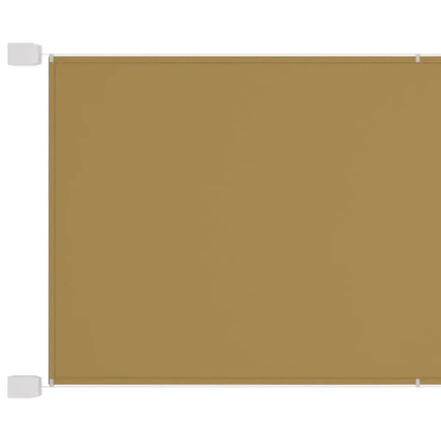 furnicato Senkrechtmarkise Beige 140x600 cm Oxford-Gewebe