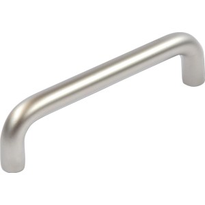 Griff 6211 aus Aluminium, matt vernickelt für Möbel.