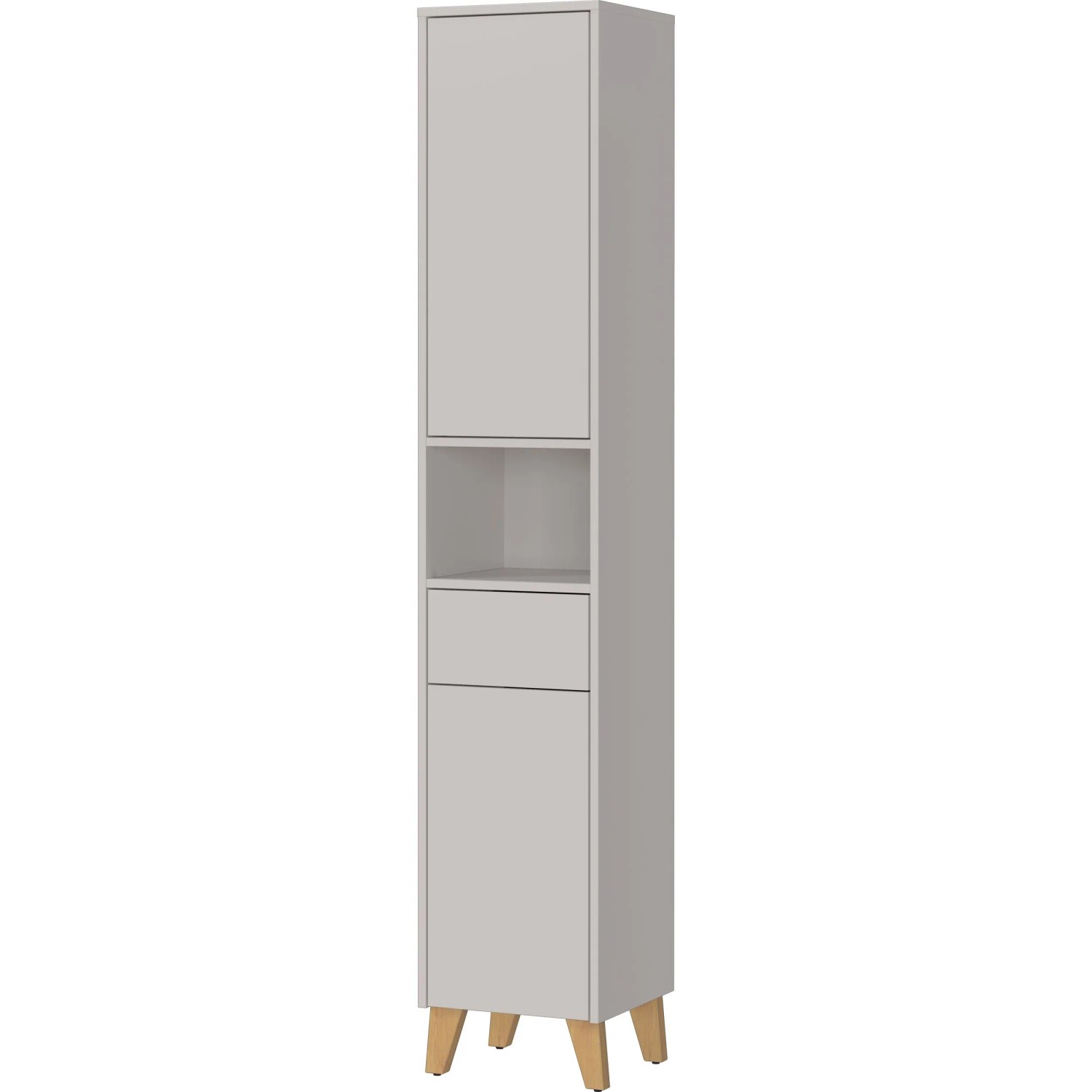 Germania Hochschrank 2258 Kaschmir B33 cm H181 cm T34 cm