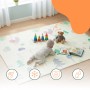 Relaxdays Krabbelmatte XPE-Schaumstoff Faltbar mit Motiv 200 cm x 150 cm x 1 cm 0,8 kg_3