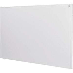 Weißes WiFi-Infrarot-Panel Odda 540 W, ein elektrisches Heizgerät für den Innenbereich.