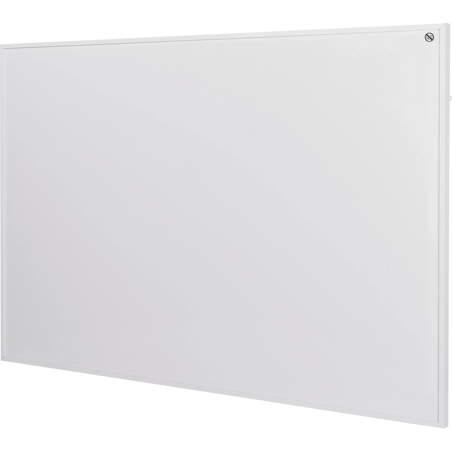 Weißes WiFi-Infrarot-Panel Odda 540 W, ein elektrisches Heizgerät für den Innenbereich.