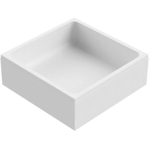 Ottofond Wannenträger für Saba Duschwanne 90 cm, weiße Hartschaum-Konstruktion.