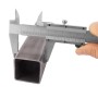 STAHLWERK Messschieber misst Vierkantrohr, 0-150mm, DIN 862, Carbon-Stahl, Werkzeug-Set.