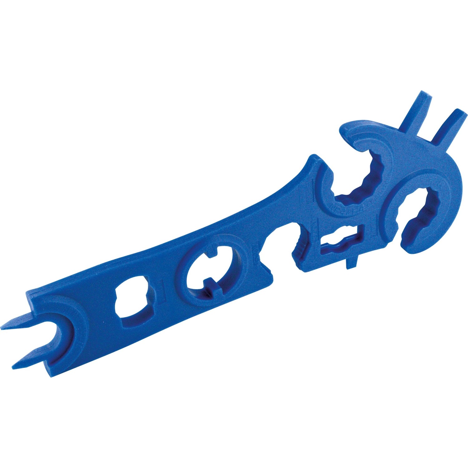 Blauer Schwaiger Solarstecker Schlüssel (2er Set) für Balkonkraftwerke.