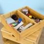 SoBuy Schubladenbox Aufbewahrungsbox Schreibtischorganizer 30x18x31cm Bambus FRG82-N_7