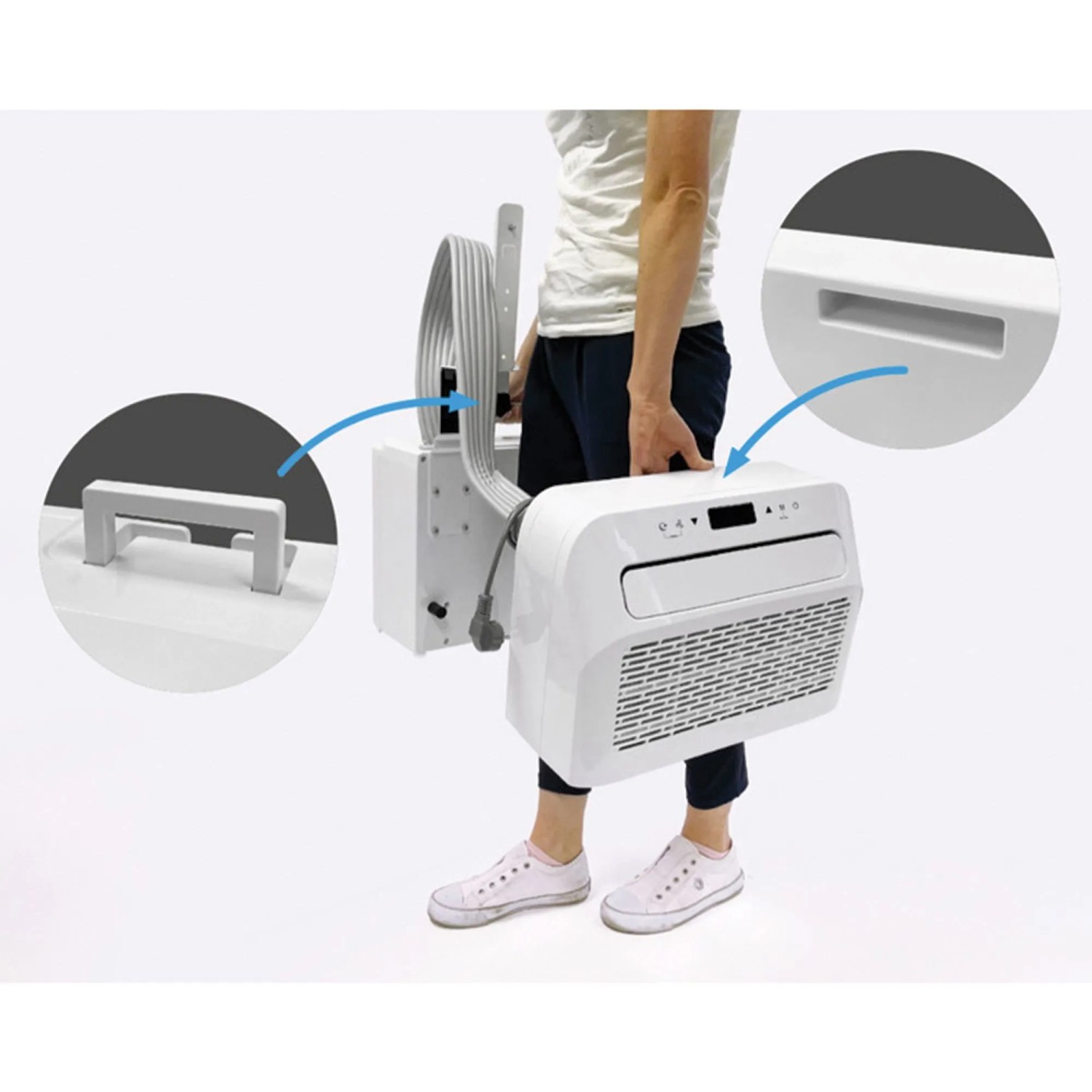 Sannover Mobile Monoblock-Konsole-Klimaanlage Kedros 1,5kW_2