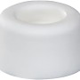 Weißer Wagner Wand-Türstopper Vulkano Small aus Gummi, 4er-Set.