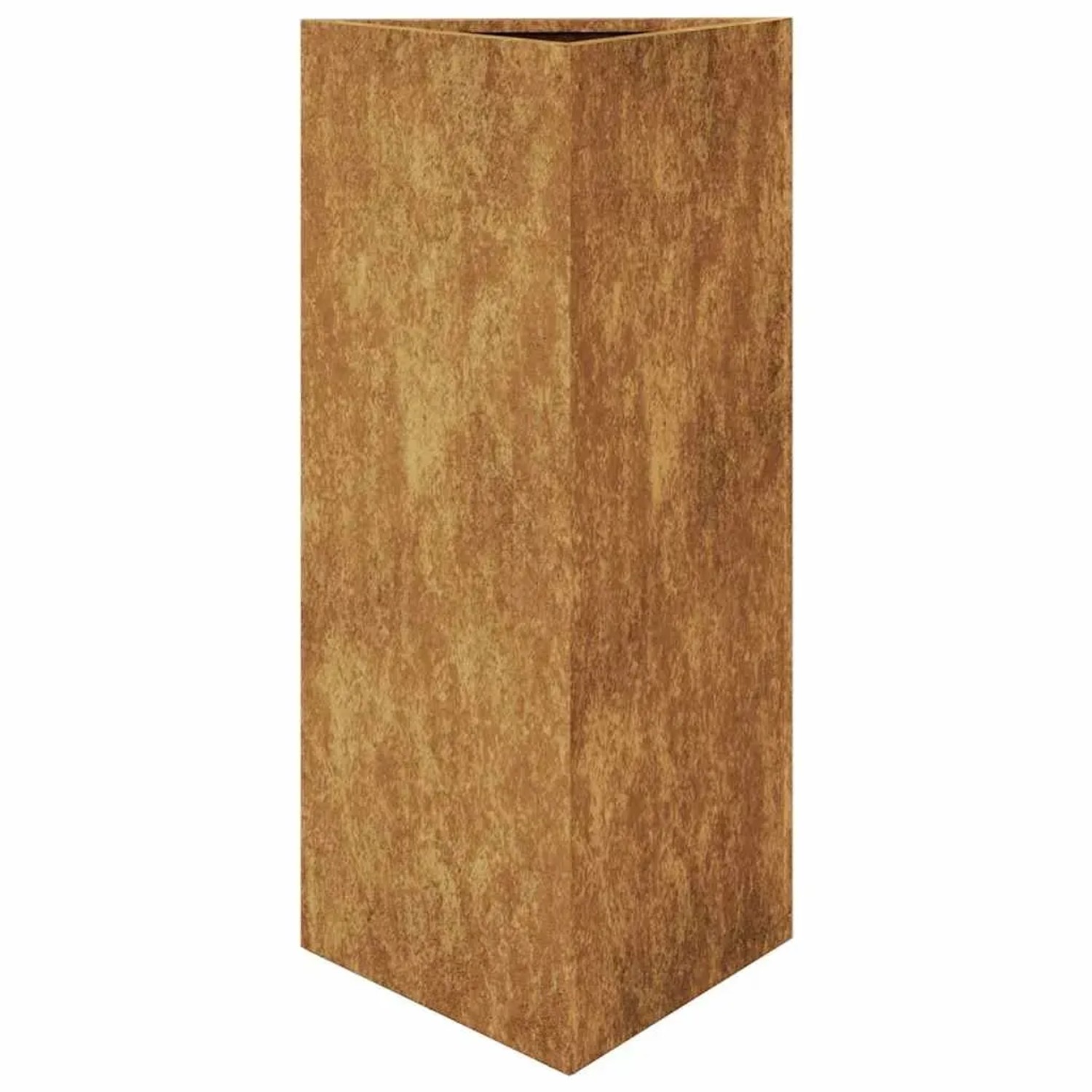 vidaXL Pflanzkübel 2 Stk Dreieckig 40x40x75 cm Wetterfester Stahl 851170_6