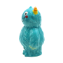 Dekohelden24 Sparfigur Spartier Spardose Sparbüchse Kinderspardose Sparschwein als Monster in Blau aus Keramik L/B/H 11 x 11 x 17 cm_4