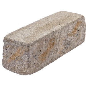 Diephaus Mauerstein Maximo Kina Muschelkalk, 37,5x12,5x12,5 cm, zur Mauermontage oder als Palisade.