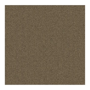 Beige Teppichfliese Bern 50x50 cm, schalldämmend und selbstliegend.