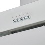 Detailaufnahme der Dunstabzugshaube aus der Flex-Well Classic Küchenzeile mit Bedienelementen.