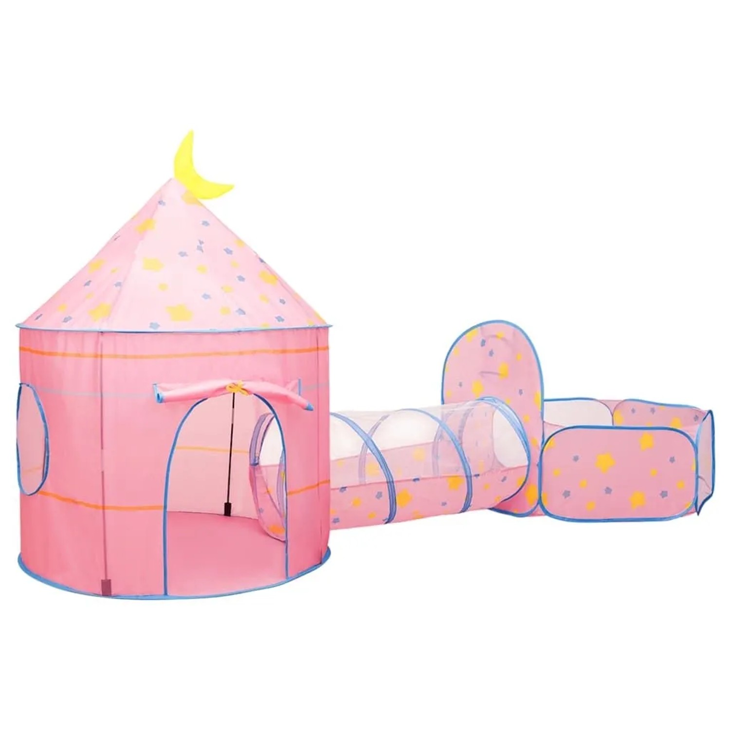 vidaXL Spielzelt für Kinder Rosa 301x120x128 cm 93677