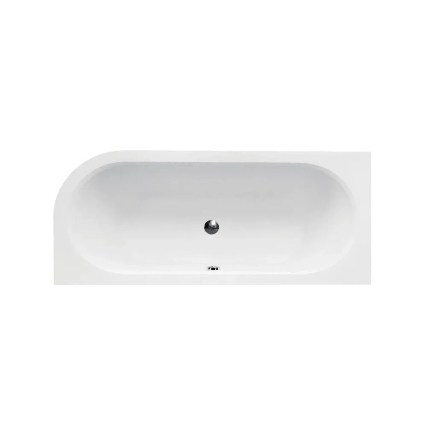 Bad Land Eckbadewanne 160x75 Links mit Acrylschürze inkl. Ablauf & Füße