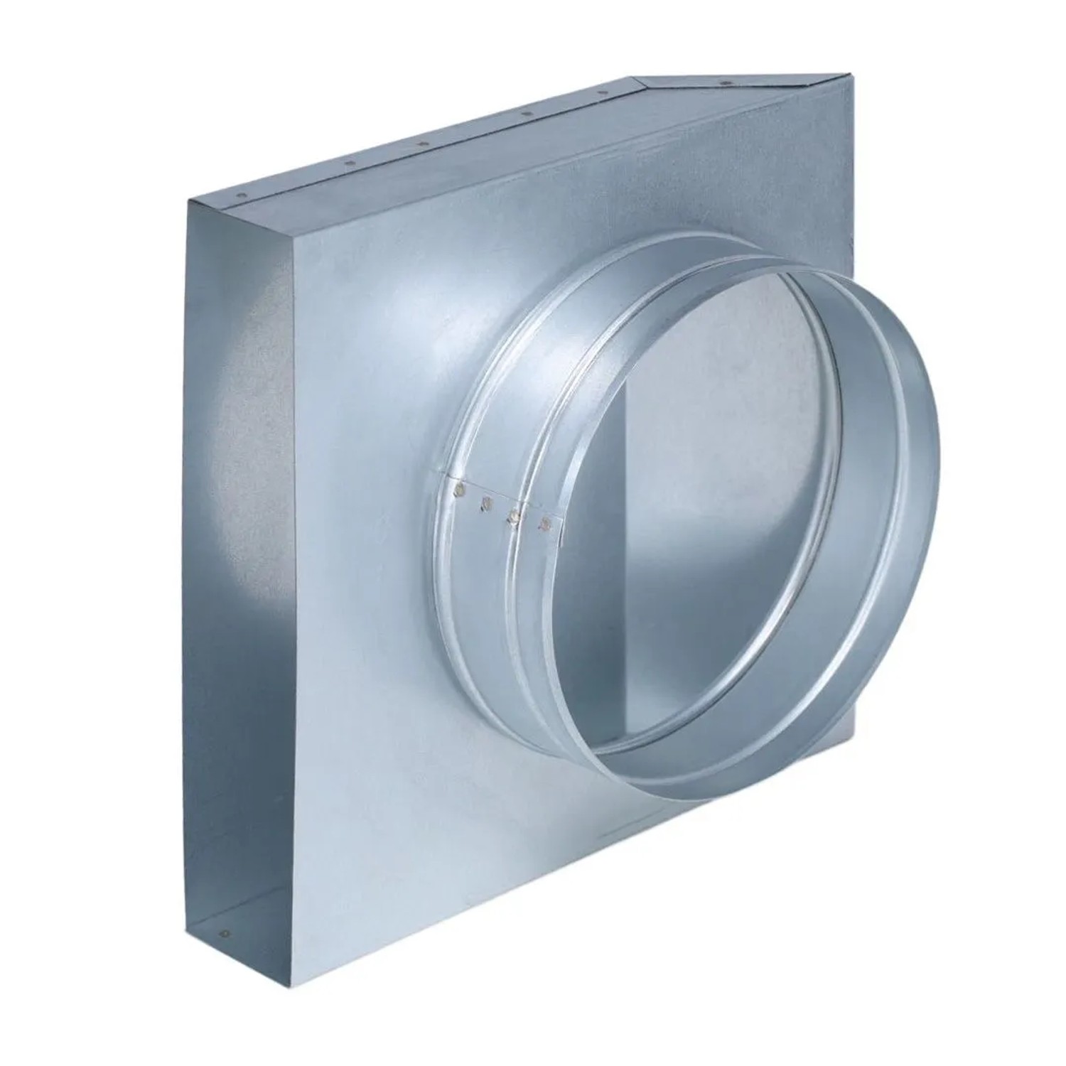 Subtiel Flachkanal Übergang 90° 250 x 50 mm Auf Ø 180 mm