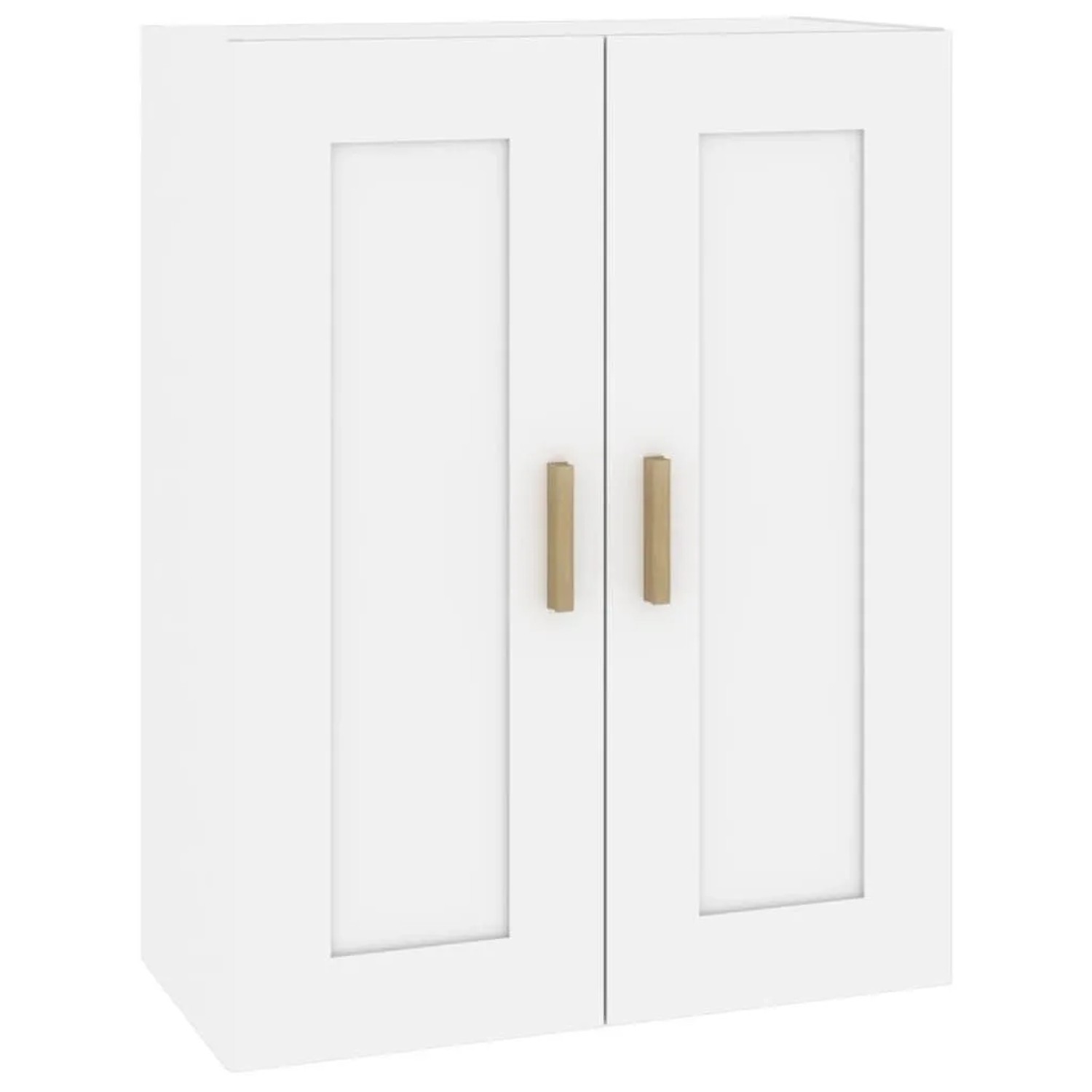 vidaXL Wandschrank Weiß 69,5x32,5x90 cm Holzwerkstoff 812294