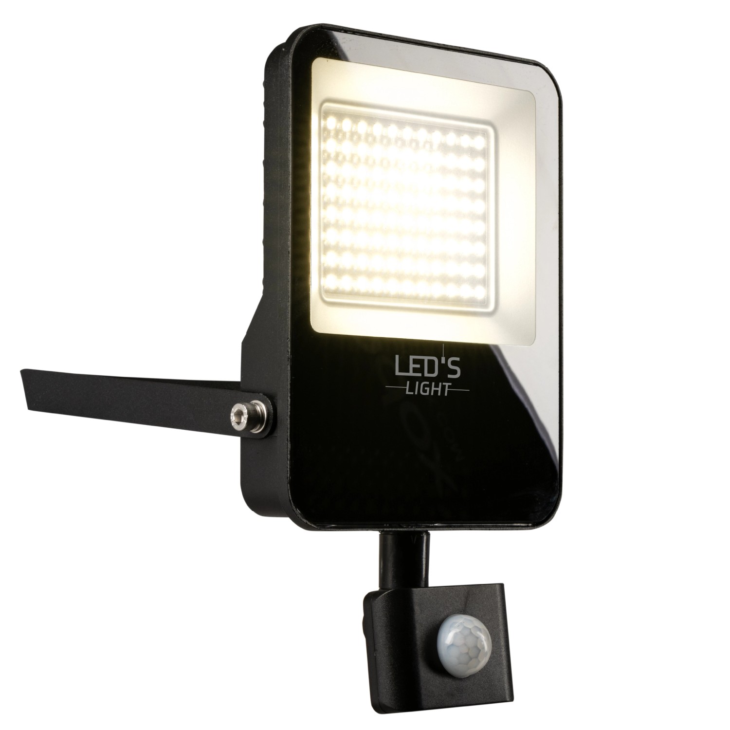 LED's Work Strahler mit Sensor 50 W 6.000 lm 4.000 K IP54 Schwarz günstig online kaufen