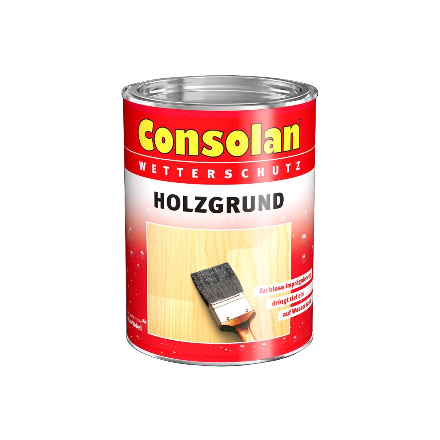Consolan Holzgrund Transparent seidenmatt 2,5 l