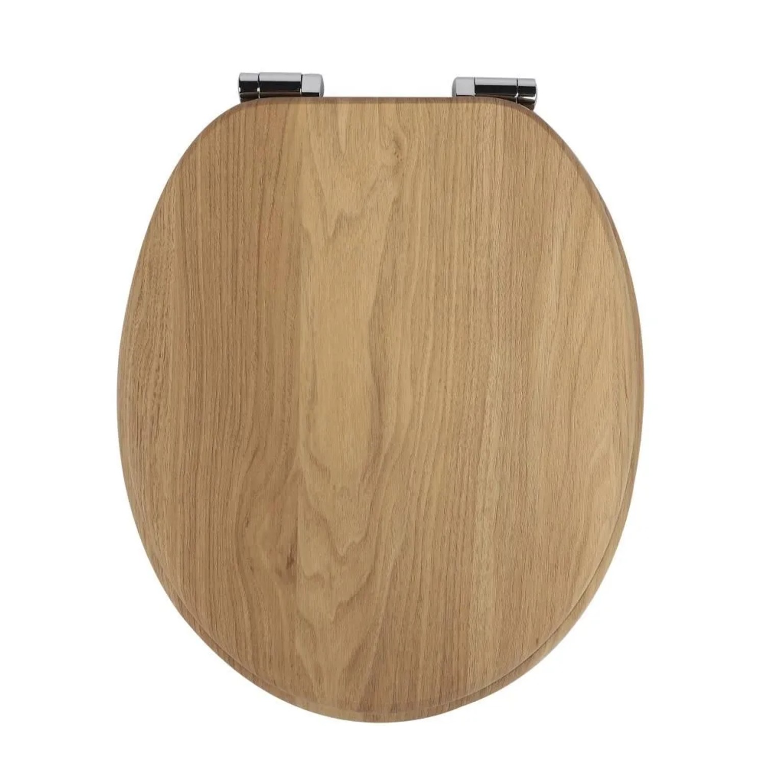 Sinobath WC-Sitz Oval mit Softclosing Eiche Holzoptik