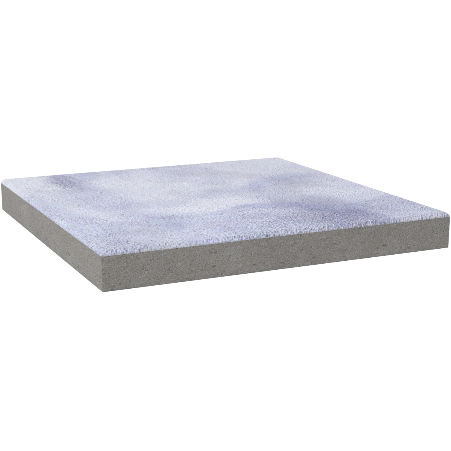 Diephaus Terrassenplatte Nano Tec, weiß-schwarz, 40x40x4 cm. Betonplatte für Terrasse und Gehwege.