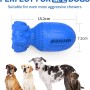 Blaues Petsation Kauspielzeug Rocket für Hunde, robust und interaktiv.