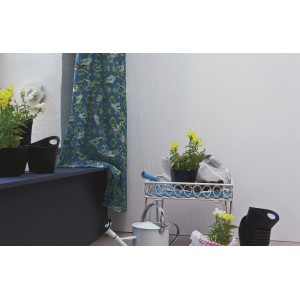 Wandgestaltung mit Alpina Farbrezepte Linien-Effekt Weiß, Strukturfarbe für lebendige Wände.