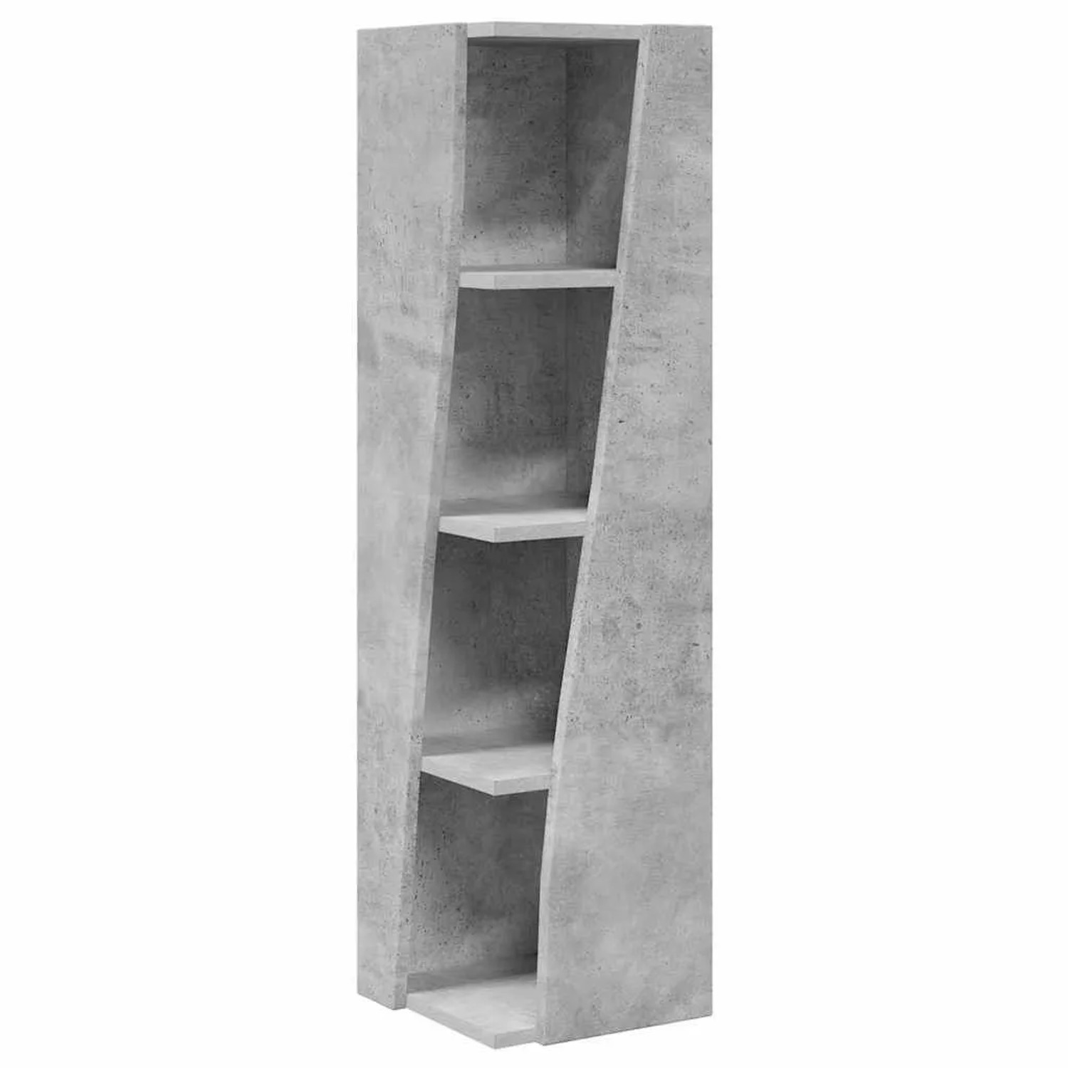 vidaXL Eckschrank Beton Grau 27,5x27x102cm Holzwerkstoff 889848 günstig online kaufen