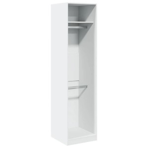 vidaXL Kleiderschrank Weiß 50x50x200 cm Holzwerkstoff 3307783