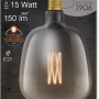 Osram LED-Leuchtmittel E27 Globe, 4,5W, extra warmweiß, 150 lm, 20x14cm