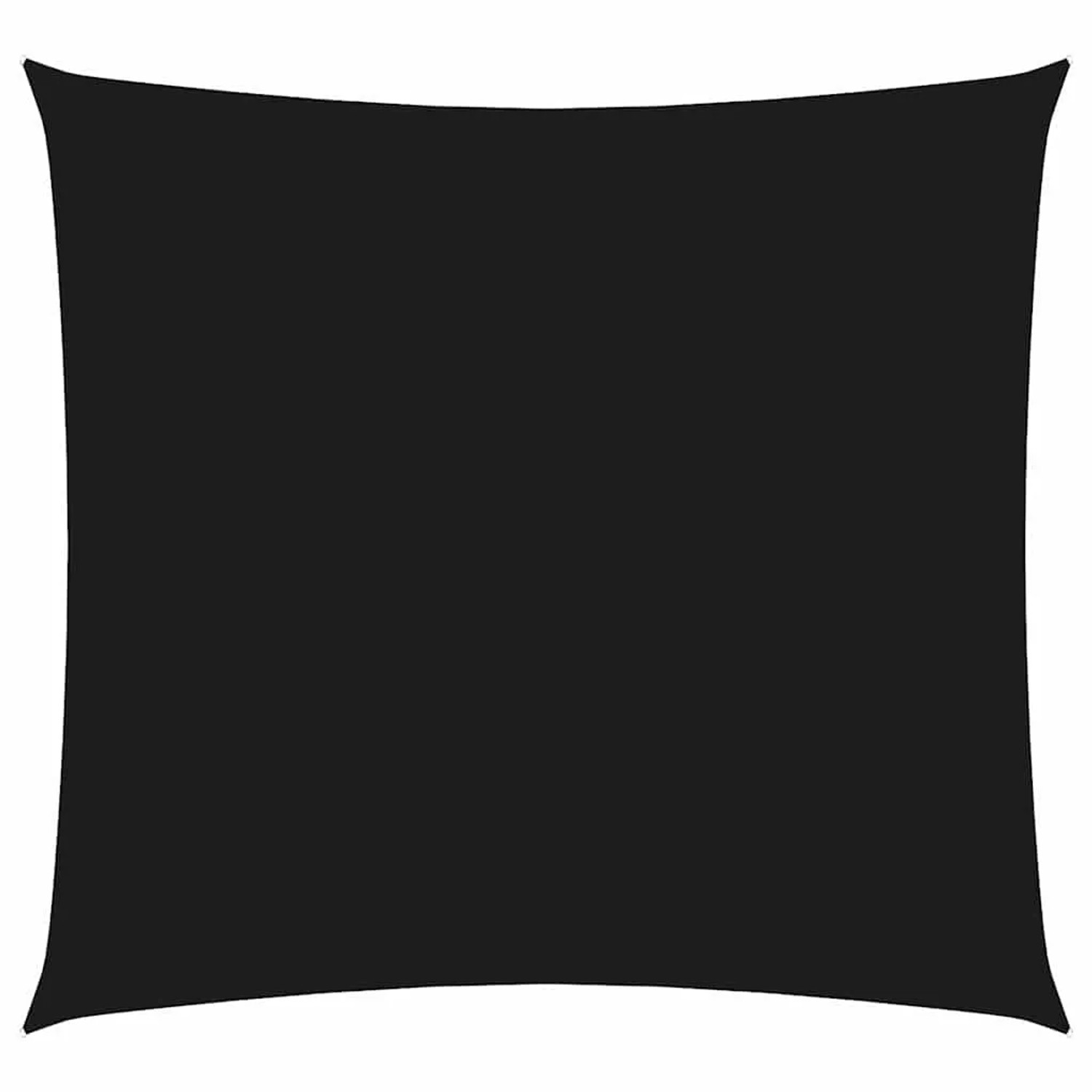 vidaXL Sonnensegel Oxford-Gewebe Quadratisch 2x2 m Schwarz 135740