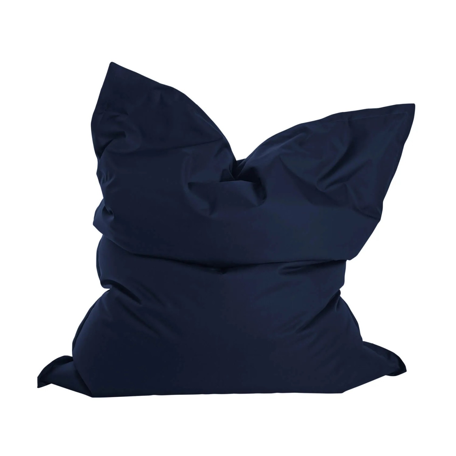 mokebo Sitzsack Outdoor XXL für Kinder & Erwachsene Der Große Bean Bag oder Riesen-Sitzsack in Jeansblau