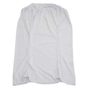 Weiße Husse für MCW Stehtisch J30, 2-teilig. Textilbezug für Stehtische.