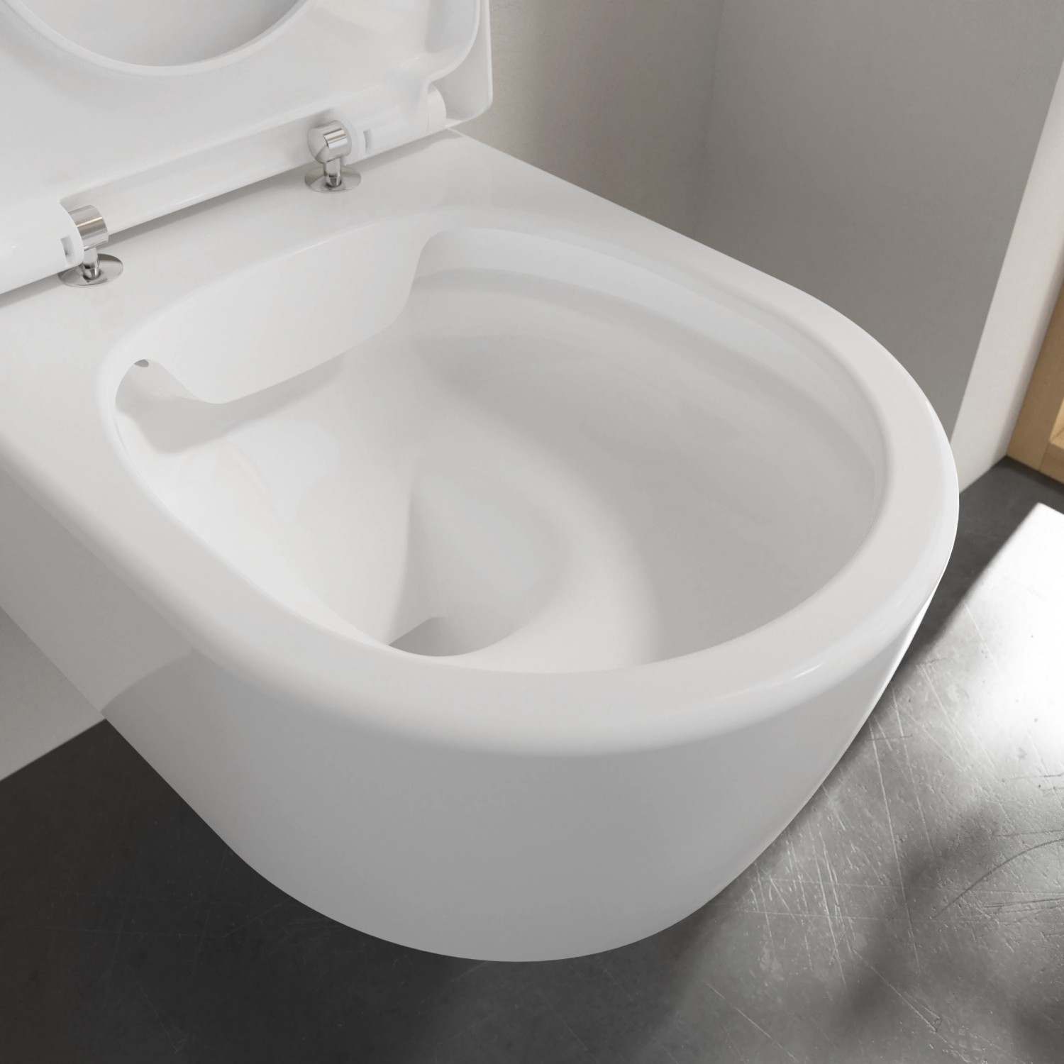 Villeroy & Boch WC-Set Avento DirectFlush Tiefspüler Alpinweiß Inkl. WC-Sitz