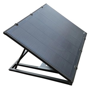 Hepa Solar Balkon-Komplettkraftwerk Mini 200 Watt Flex Schwarz