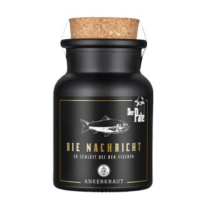 Ankerkraut Gewürzmischung Die Nachricht für Fisch, 70g im Korkenglas.