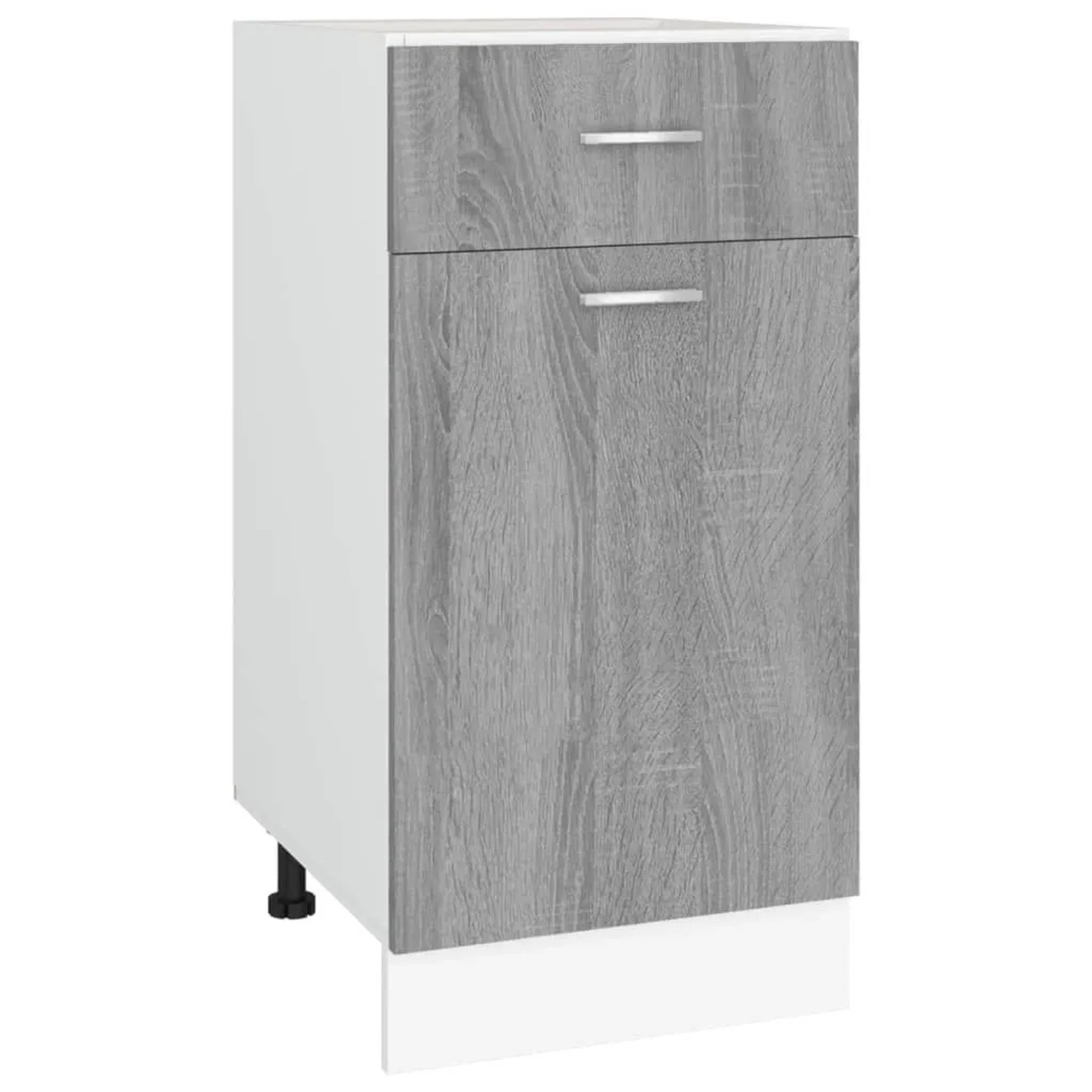 vidaXL Unterschrank mit Schublade Lyon Grau Sonoma 40x46x81,5 cm 815571