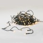 LED-Lichterkette mit 120 warmweißen LEDs und grünem Kabel (12 m) für den Außenbereich.