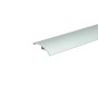 Döllken Übergangsprofil, 900 mm, silbernes Aluminiumprofil für Laminat und Parkett.