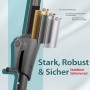 Sekey Sonnenschirm Gartenschirm mit Kurbel 270 cm_4