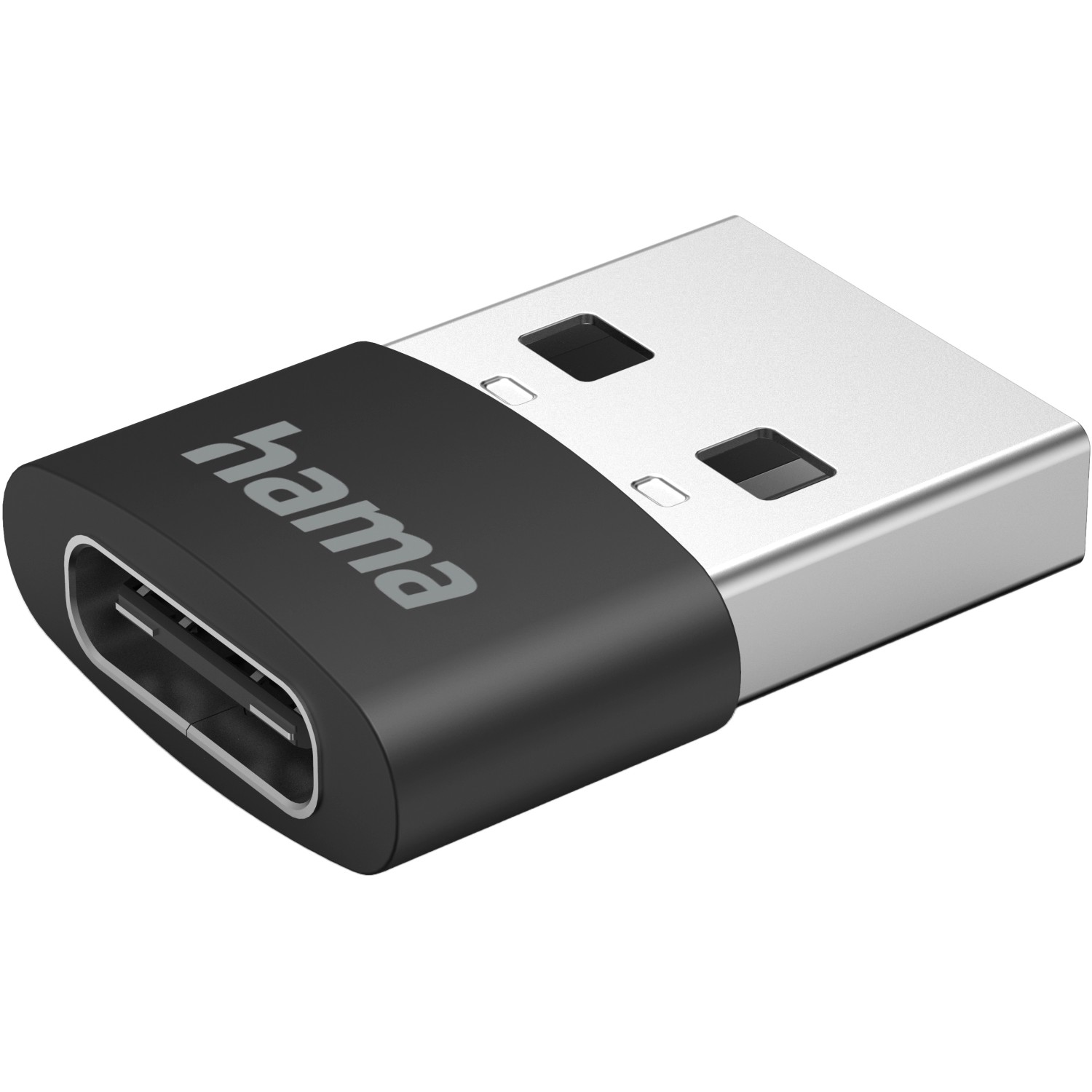 Hama USB-C-Adapter ohne Kabel USB-A-Stecker - USB-C-Buchse 480 Mbit/s 3 Stück