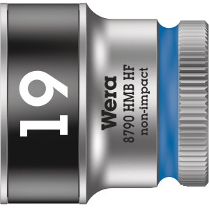 Wera Zyklop Steckschlüsseleinsatz, 9 mm Antrieb, Chrom-Vanadium-Stahl, für Schrauben mit Haltefunktion.